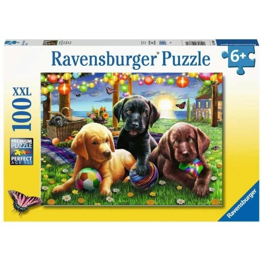 Ravensburger - Puppy Picnic 100pc XXL puzzle - Timeless Toys