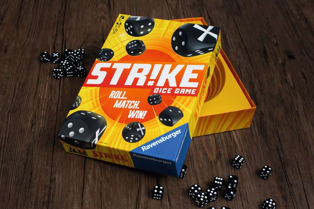 Ravensburger - Strike Dice Game - 8yrs+ - Timeless Toys