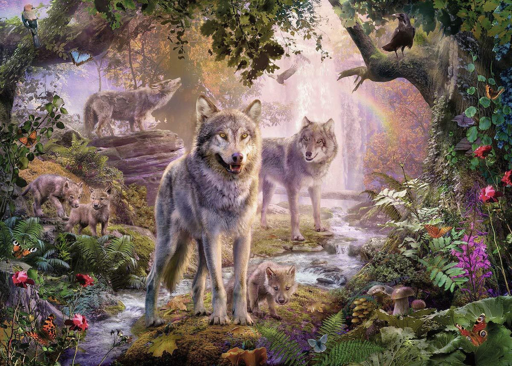 Ravensburger - Summer Wolves - 1000pc puzzle - Timeless Toys