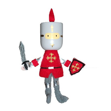 Red Knight Finger Puppet - Timeless Toys