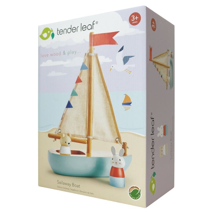 Sailaway Boat by Tender Leaf Toys - Timeless Toys