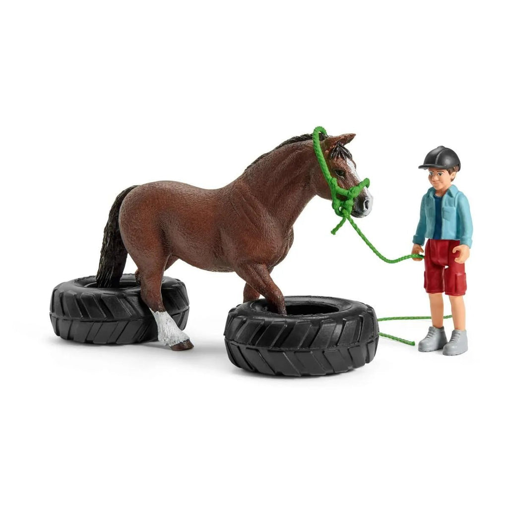 Schleich Farm World- Pony Agility Race - Timeless Toys