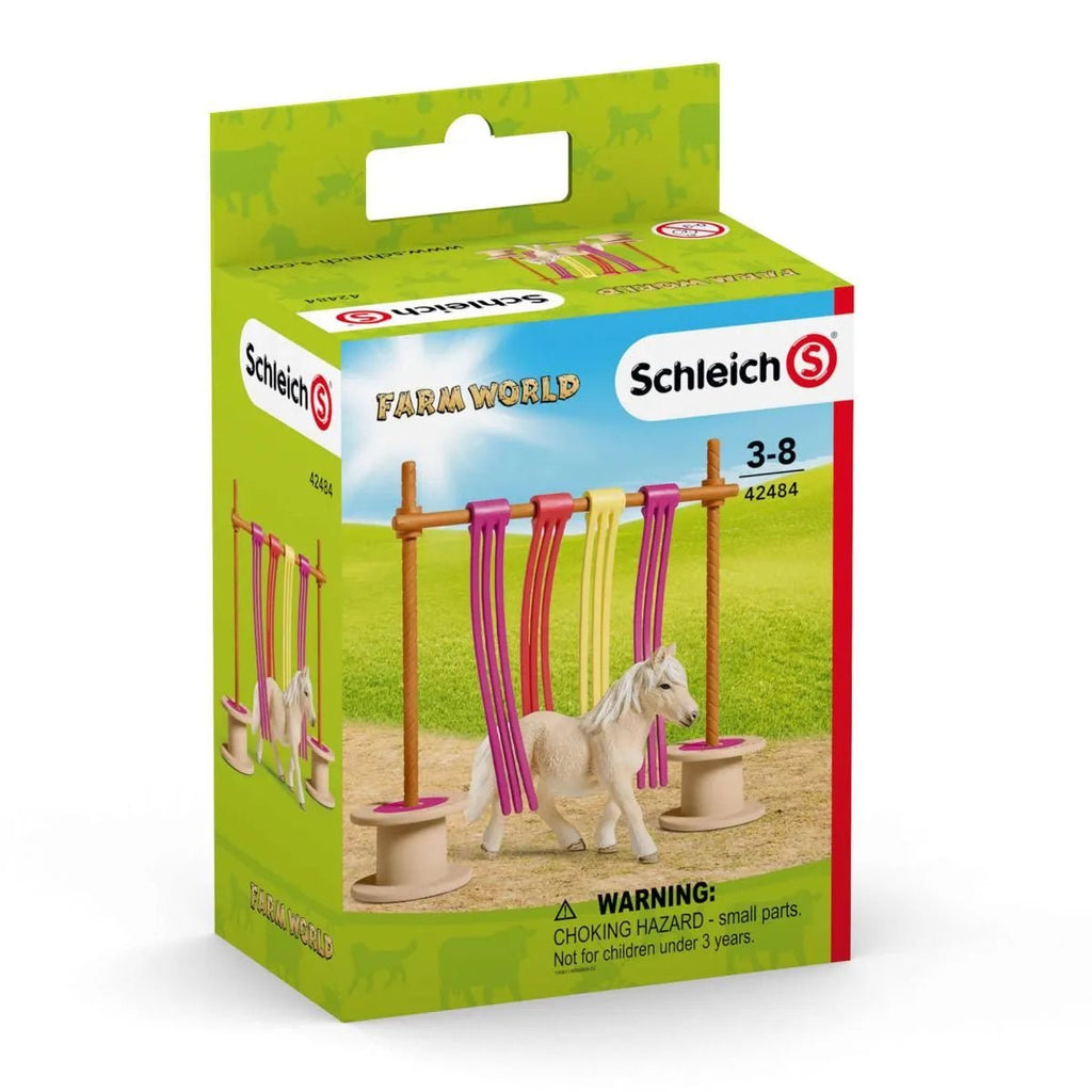 Schleich Farm World- Pony Curtain Obstacle - Timeless Toys