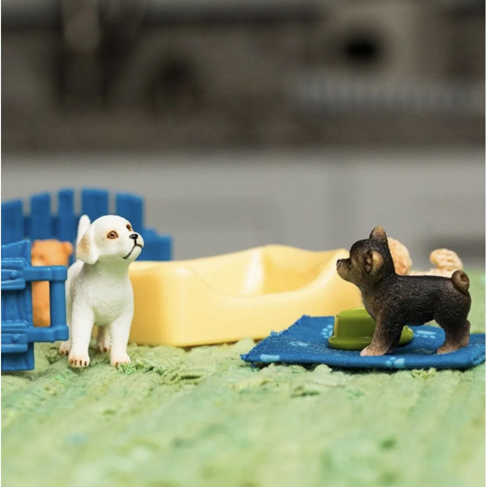 Schleich Farm World - Puppy Pen - Timeless Toys
