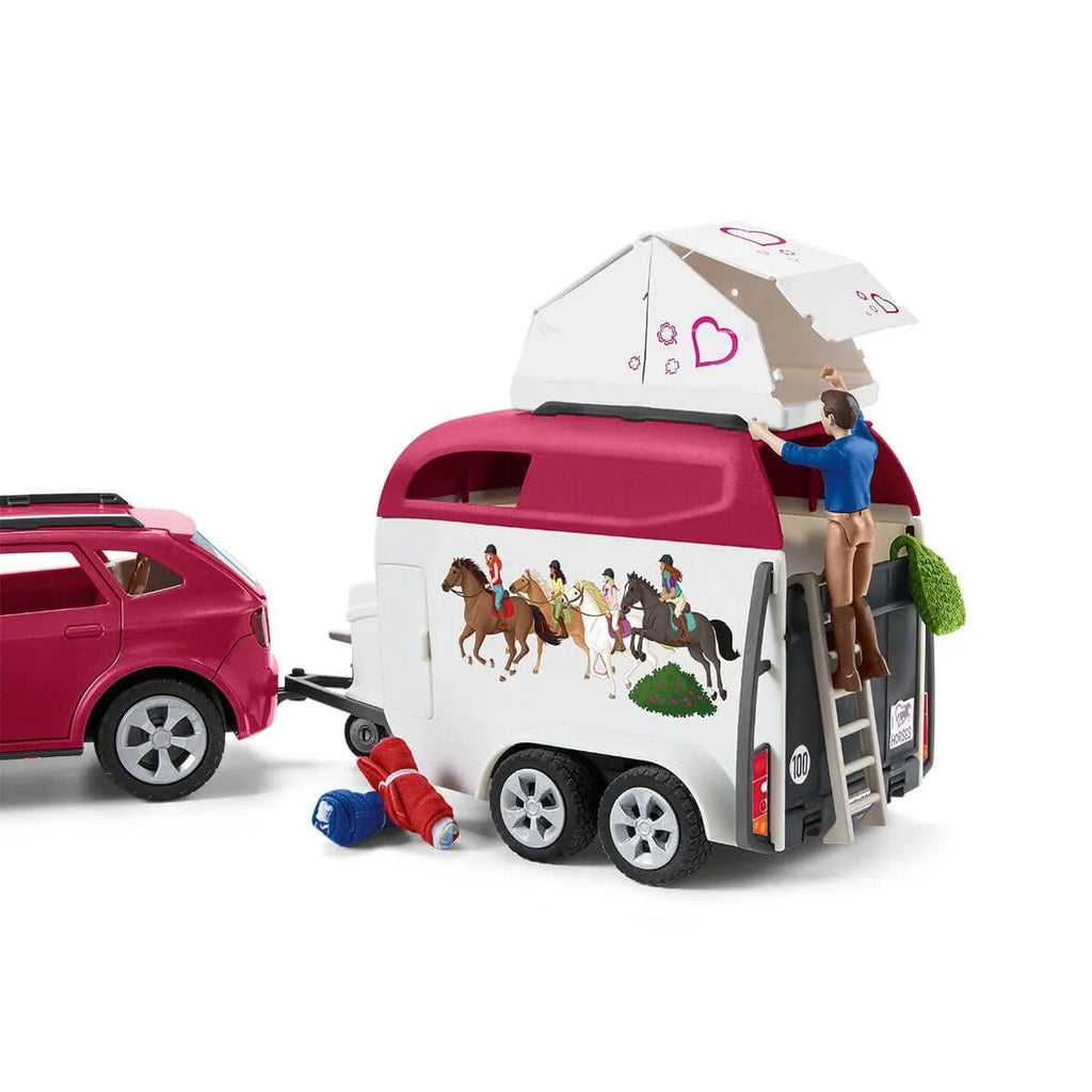 Schleich Horse Club- Horse Adventures With Car and Trailer - Timeless Toys