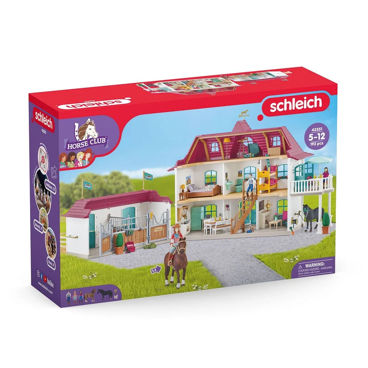 Schleich large horse stable with 2024 house 42416