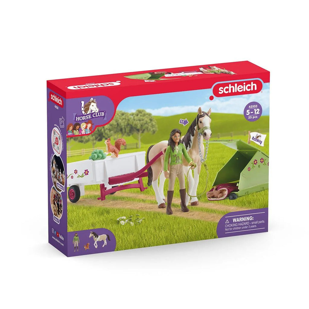 Schleich Horse Club - Sarah's Camping Adventure - Timeless Toys
