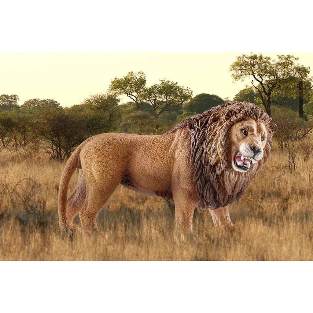 Schleich Wildlife - Lion Roaring - Timeless Toys