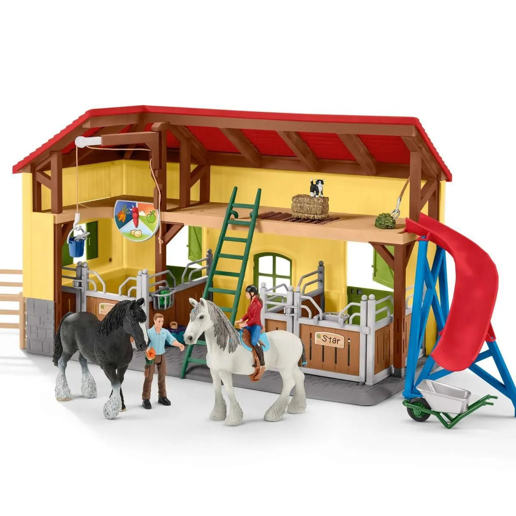 Schliech Farm World - Horse Stable - Timeless Toys
