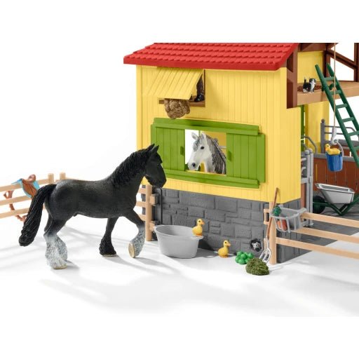 Schliech Farm World - Horse Stable - Timeless Toys