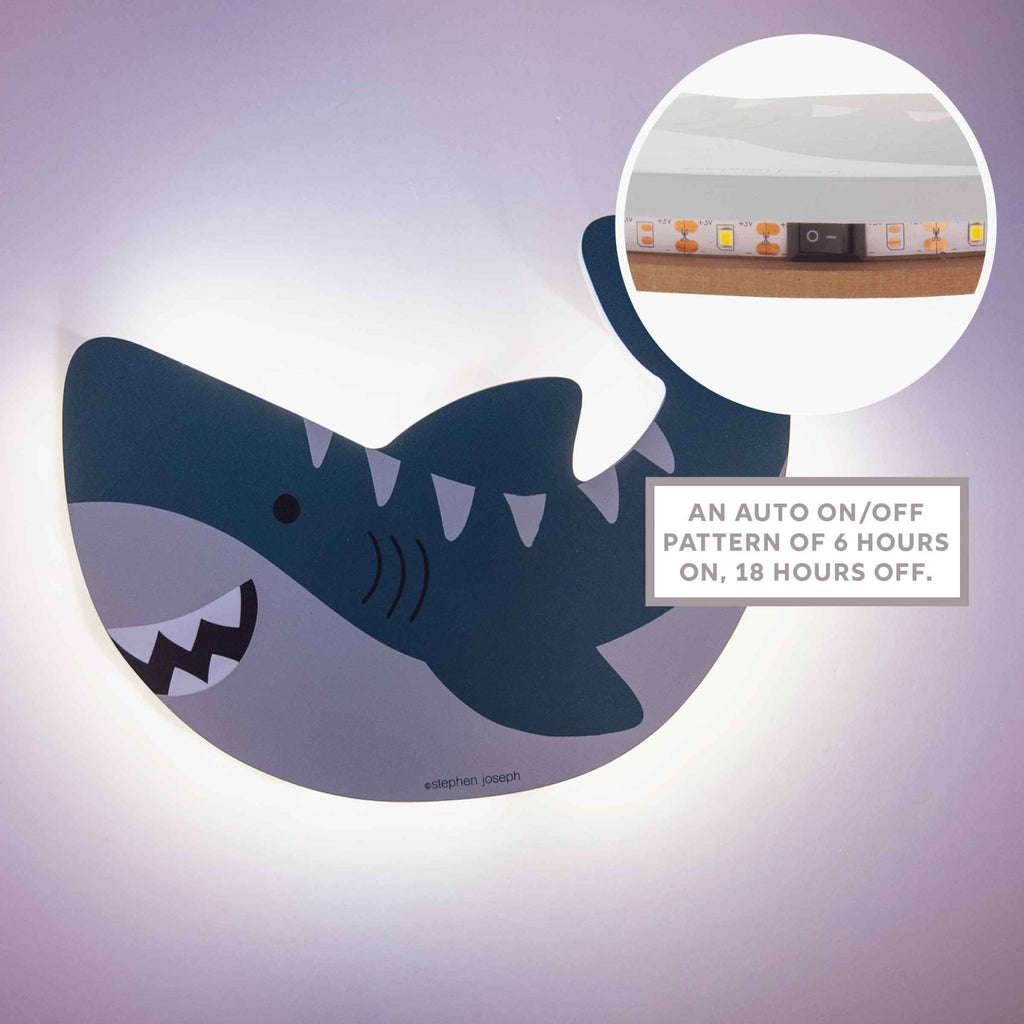 Shark Night Light by Stephen Joseph - Timeless Toys