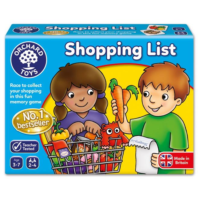 Shopping List Game - Main Image