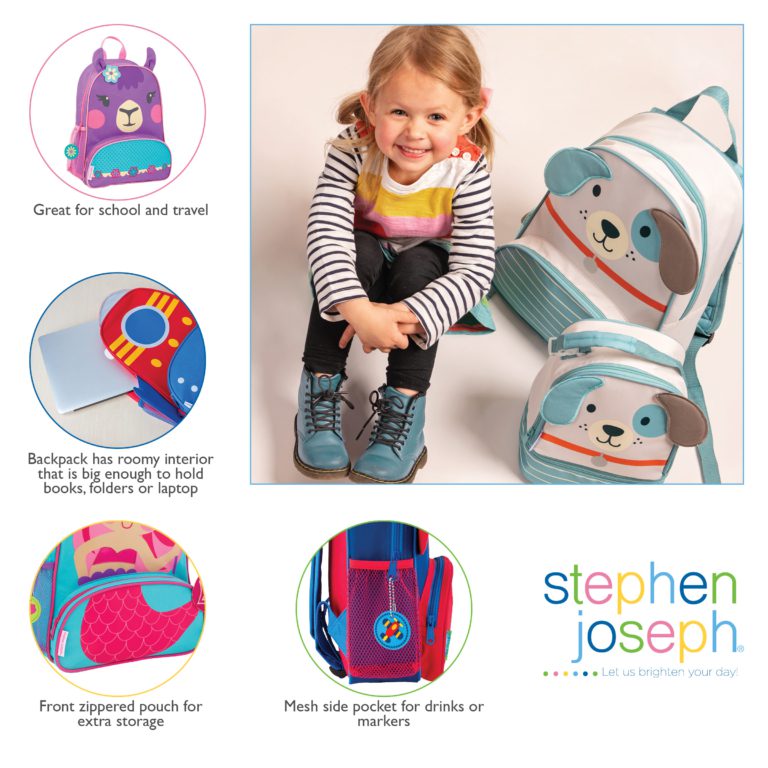Sidekick Backpack - Mermaid by Stephen Joseph - Timeless Toys