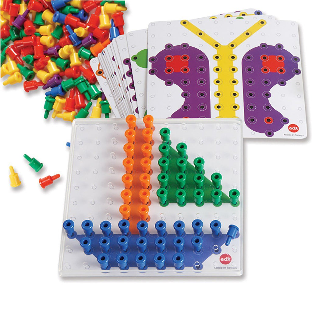 Small Pegs Activity Set - 619pcs by EDX Education - Timeless Toys
