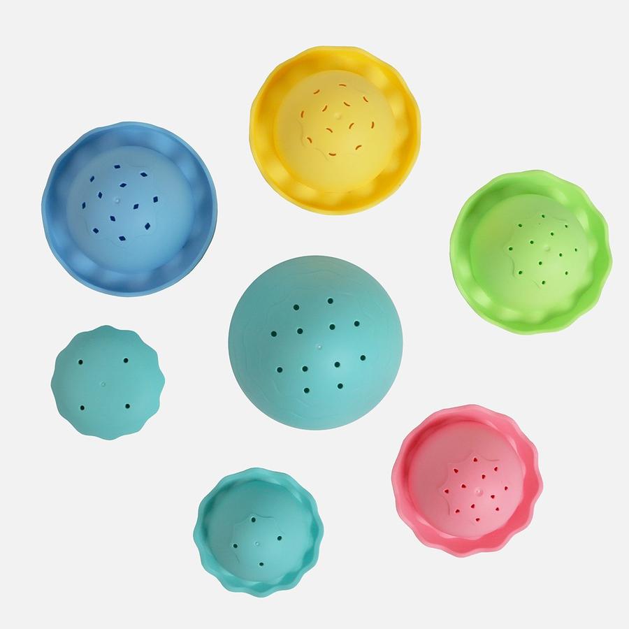 Stack and Pour Bath Egg by Tiger Tribe - Timeless Toys