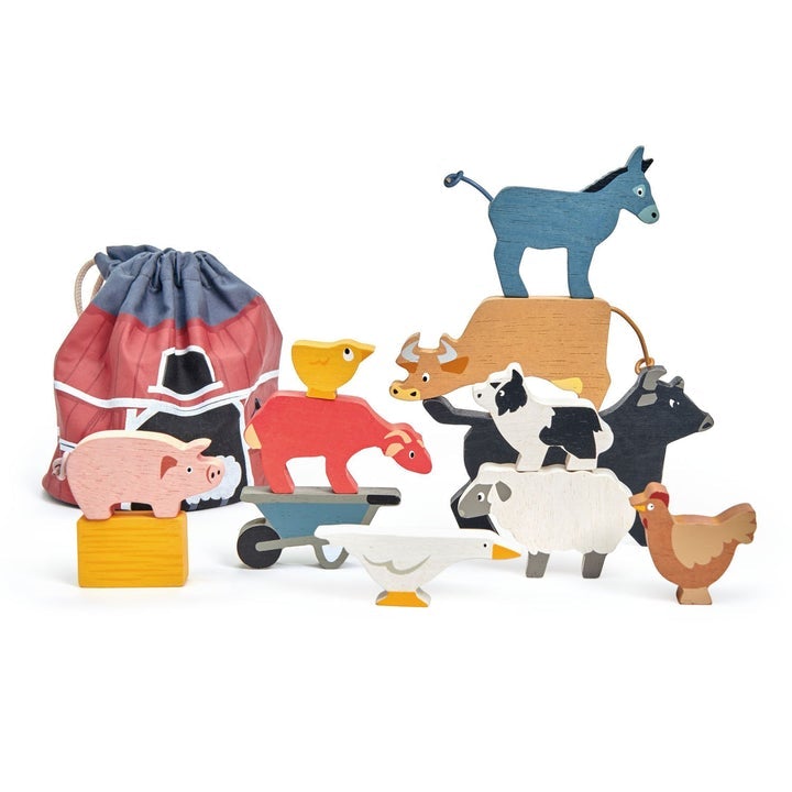 Stacking Farmyard by Tender Leaf Toys - Timeless Toys