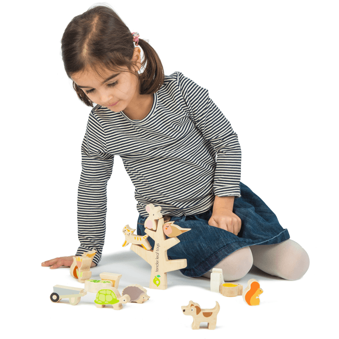 Stacking Garden Friends by Tender Leaf Toys - Timeless Toys