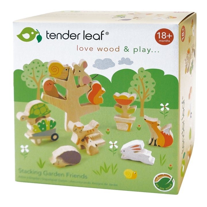 Stacking Garden Friends by Tender Leaf Toys - Timeless Toys