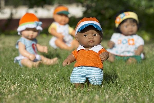 Summer Polo Set for 21cm Miniland Doll - Timeless Toys