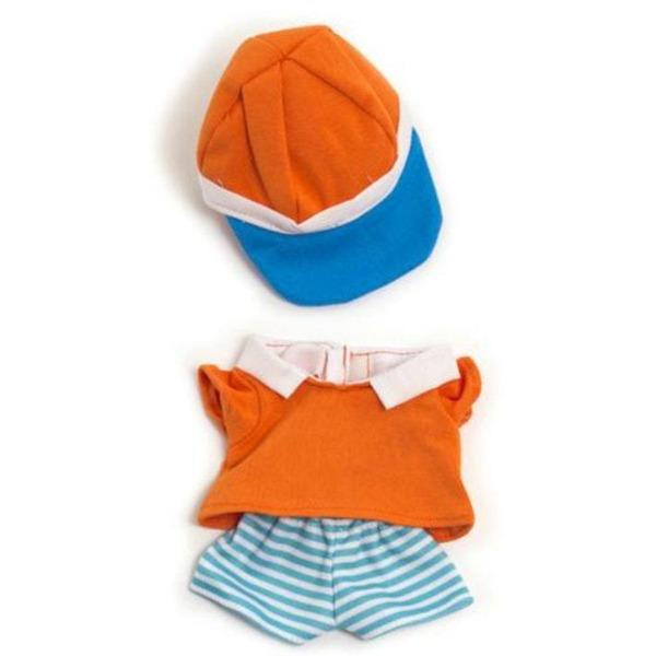 Summer Polo Set for 21cm Miniland Doll - Timeless Toys
