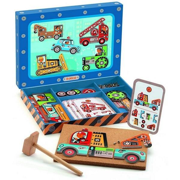 Tap Tap Vehicles by Djeco - Timeless Toys