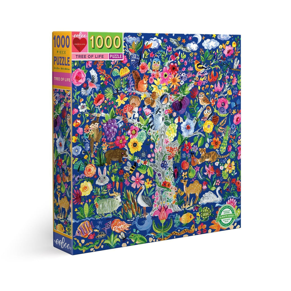 Tree of Life 1000pc Puzzle by eeBoo - Timeless Toys