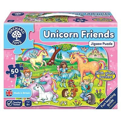 Unicorn Friends 50pc Jigsaw Puzzle - Timeless Toys