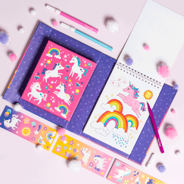 Unicorn Magic Colouring Set - Timeless Toys