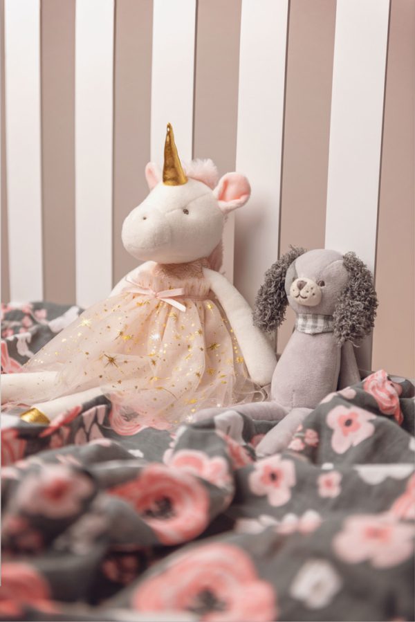 Unicorn Super Soft Plush Doll Large by Stephen Joseph – Timeless Toys