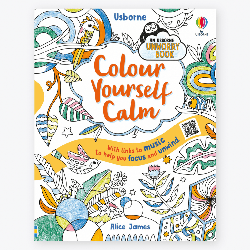 Usborne Colour Yourself Calm - Unworry Book - Timeless Toys