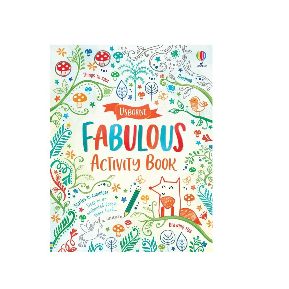 Usborne - Fabulous Activity Book 6yrs+ - Timeless Toys