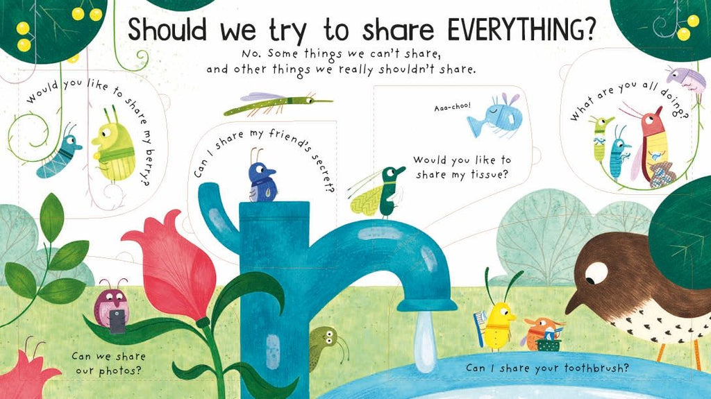 Usborne - First Questions & Answers - Why Should I Share? 4yrs+ - Timeless Toys