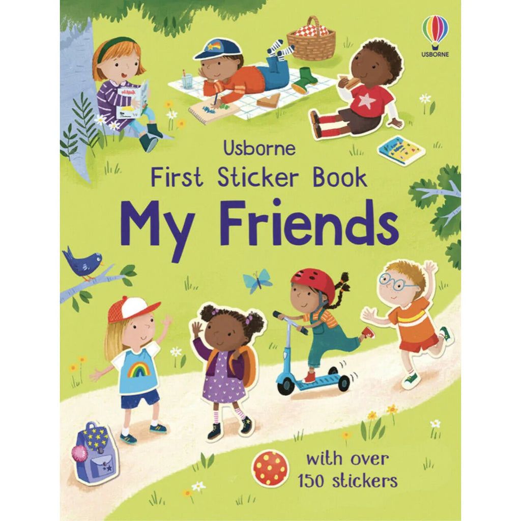 Usborne: First Sticker Book My Friends - Timeless Toys