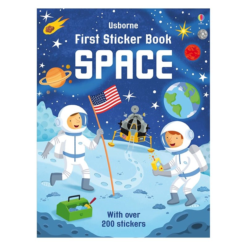 Usborne: First Sticker Book Space - Timeless Toys