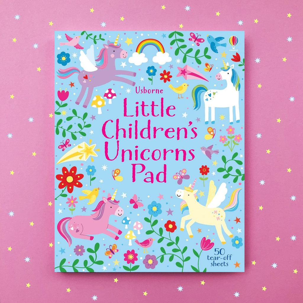 Usborne Little Children's Unicorns Pad - Timeless Toys