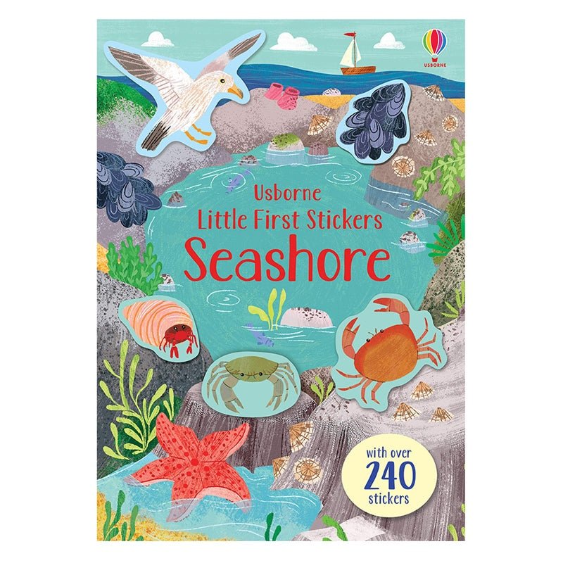 Usborne - Little First Stickers - Seashore 3yrs+ - Timeless Toys