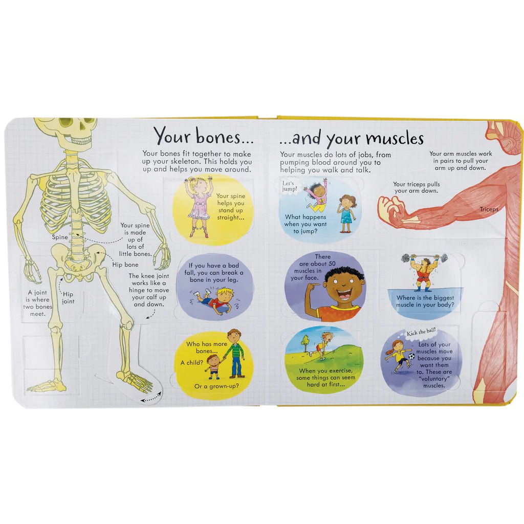 Usborne - Look Inside Your Body - 5yrs+ - Timeless Toys