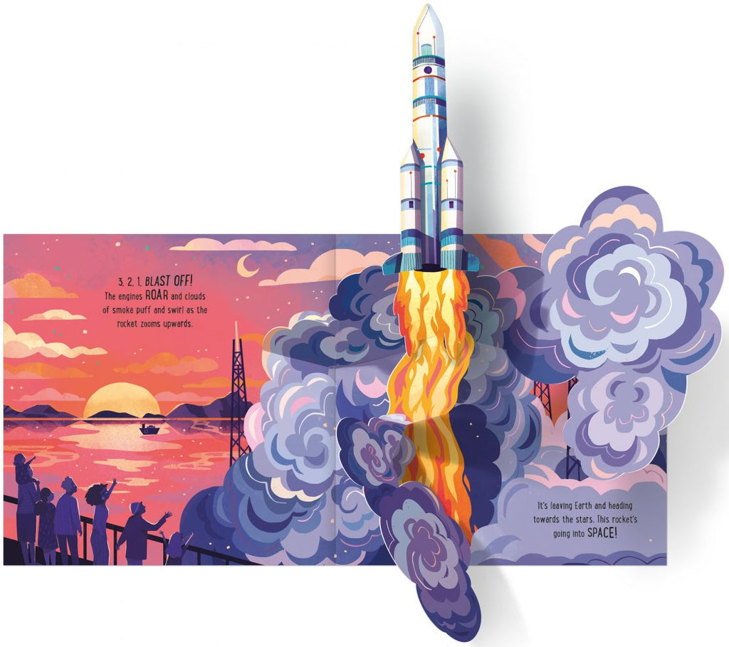 Usborne - Pop Up Space Book 5yrs+ - Timeless Toys