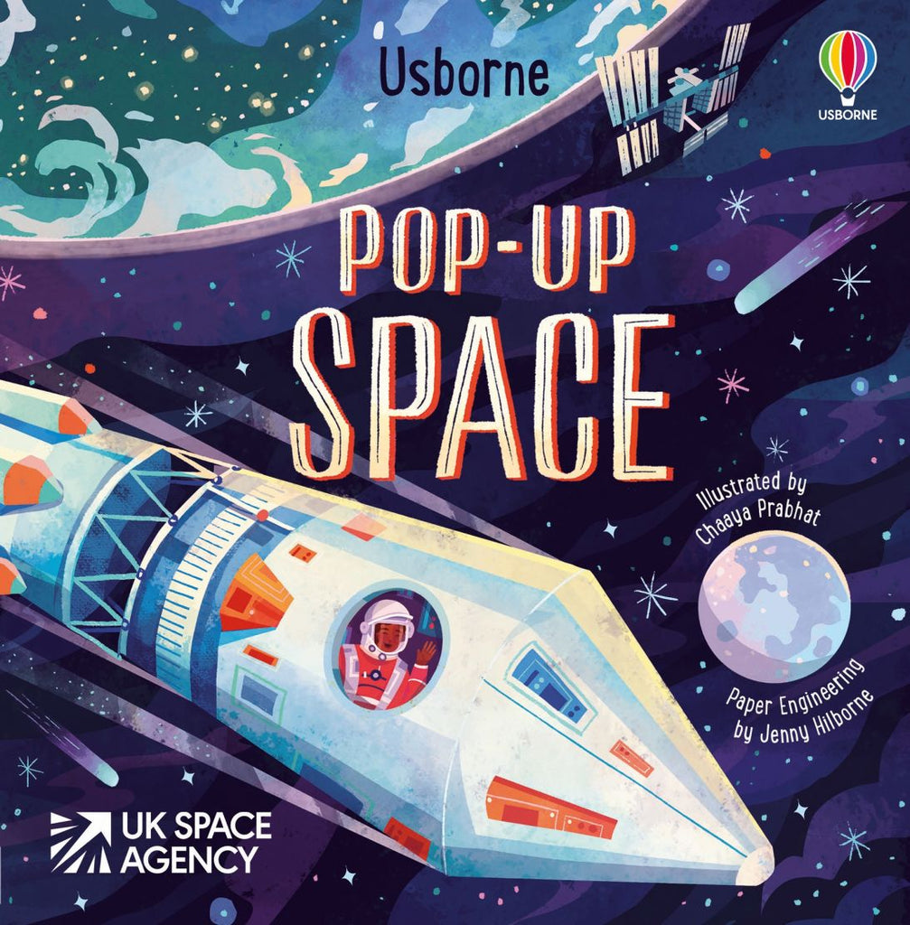 Usborne - Pop Up Space Book 5yrs+ - Timeless Toys