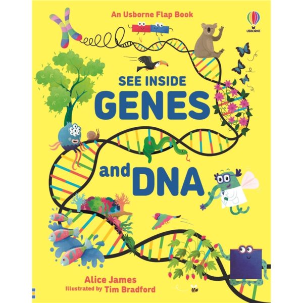 Usborne: See Inside Genes and DNA - 7yrs+ - Timeless Toys