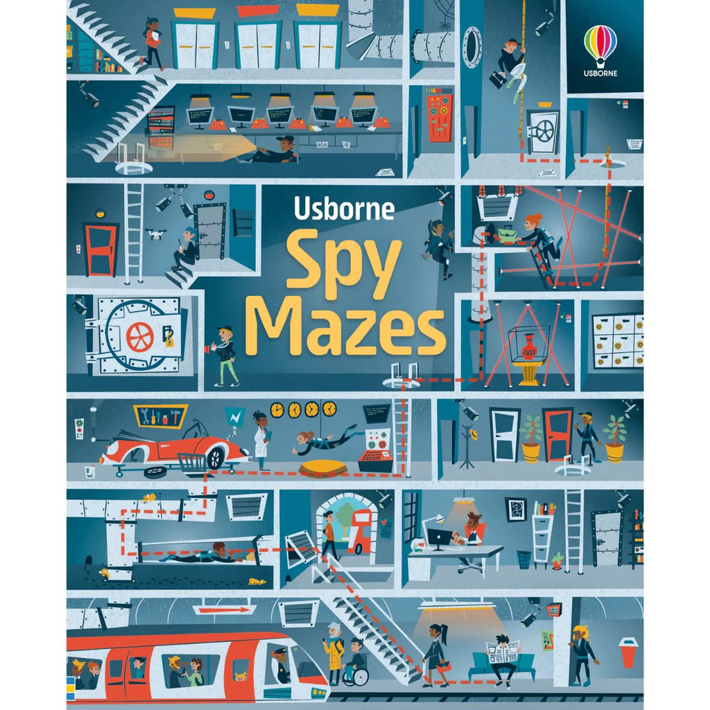 Usborne - Spy Mazes 5yrs+ - Timeless Toys