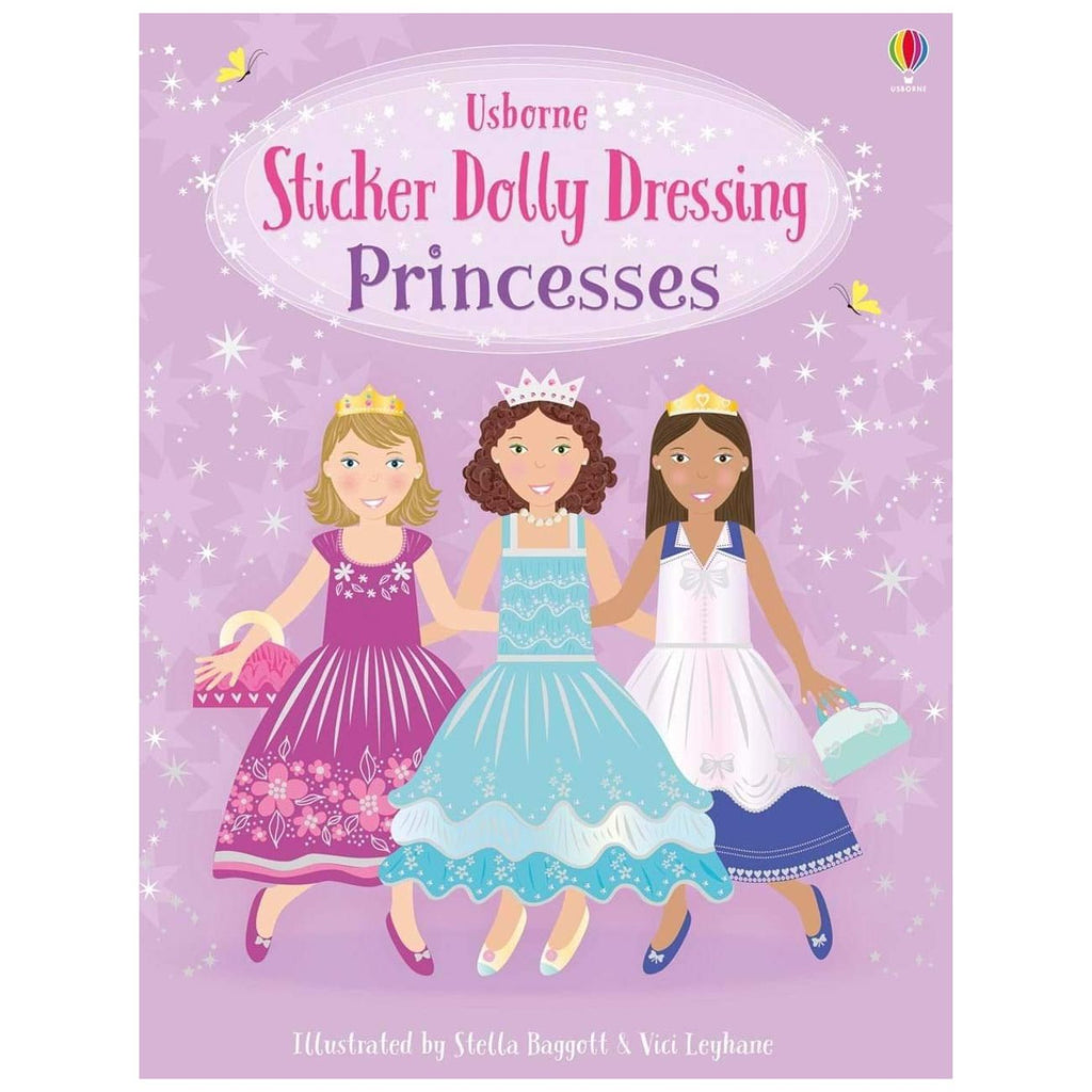 Usborne - Sticker Dolly Dressing - Princesses - Timeless Toys