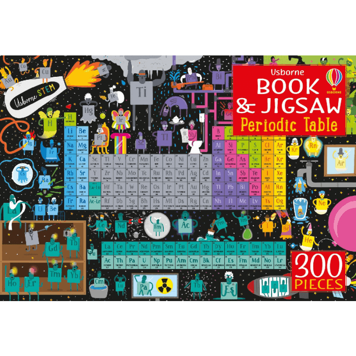 Usborne: Usborne Book and Jigsaw Periodic Table Jigsaw - Timeless Toys