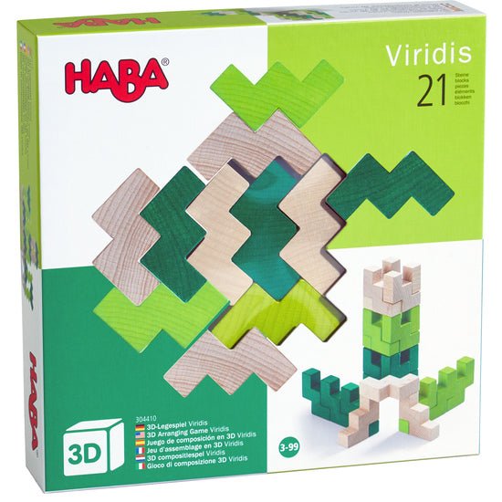 Viridus 3D Blocks By Haba - Timeless Toys
