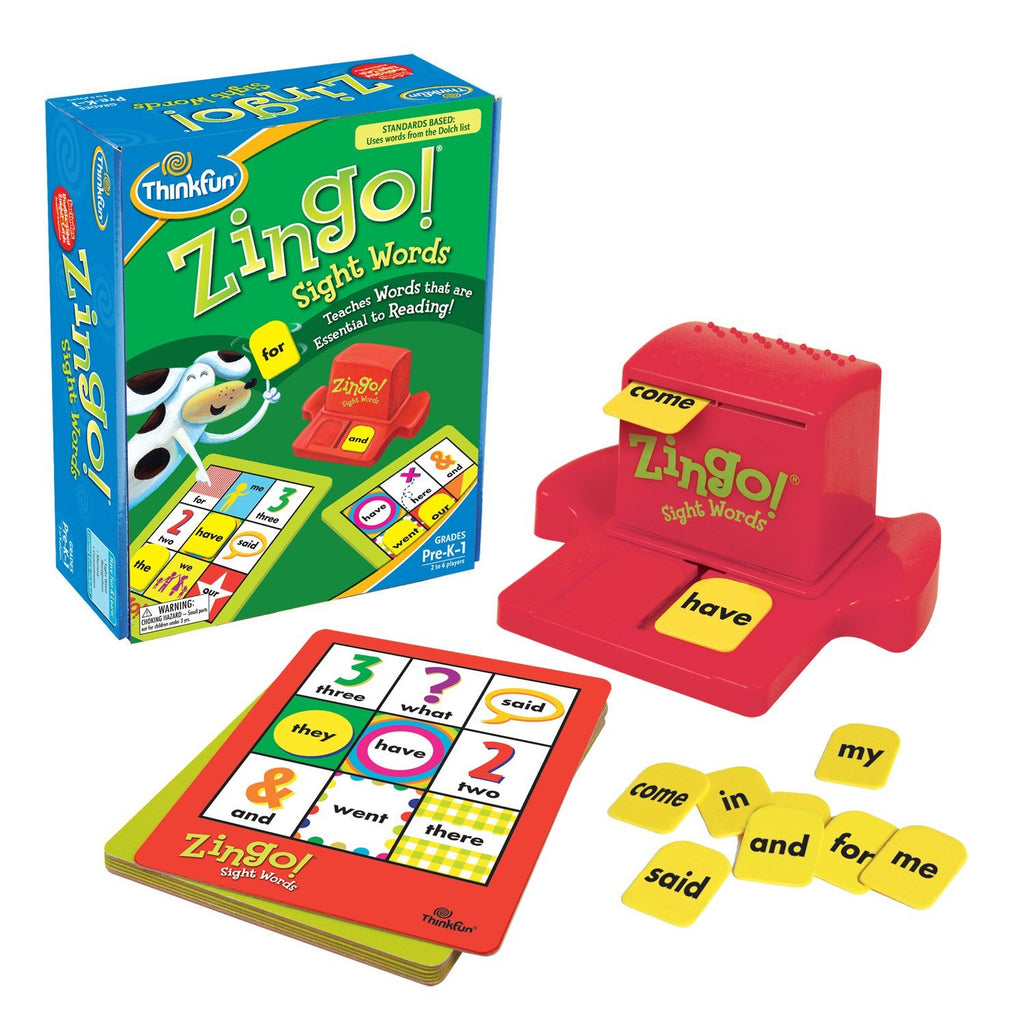 Zingo! Sight Words - ThinkFun - 4yrs+ - Timeless Toys