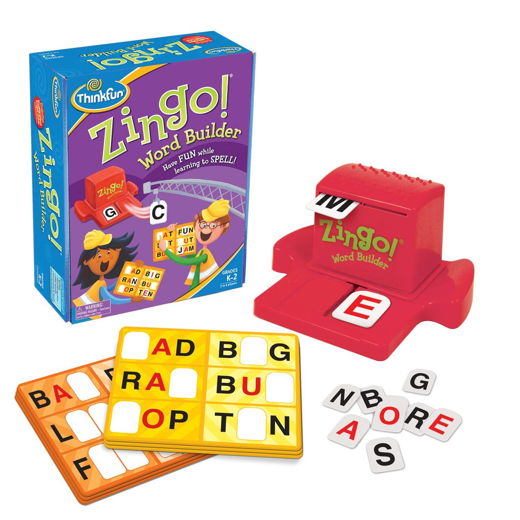 Zingo! Word Builder Game - ThinkFun - 5yrs+ - Timeless Toys
